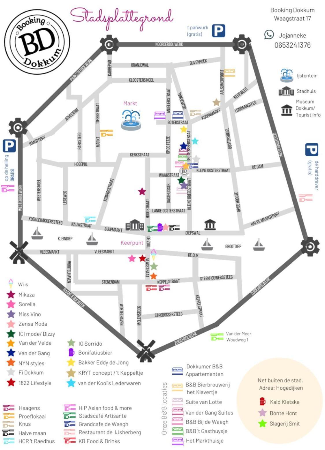 B&B 'T Gasthuysje ด็อคคุม ภายนอก รูปภาพ